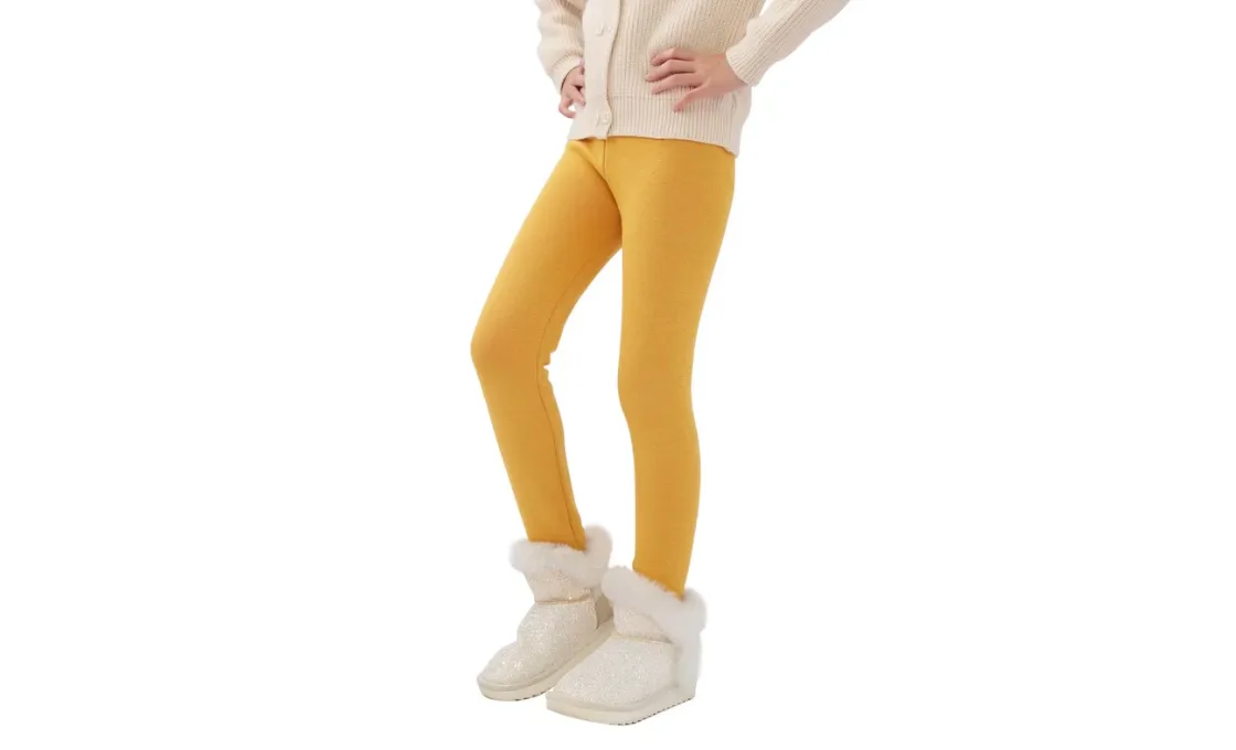 Manufacturing Kids Thermal Leggings with custom designs.