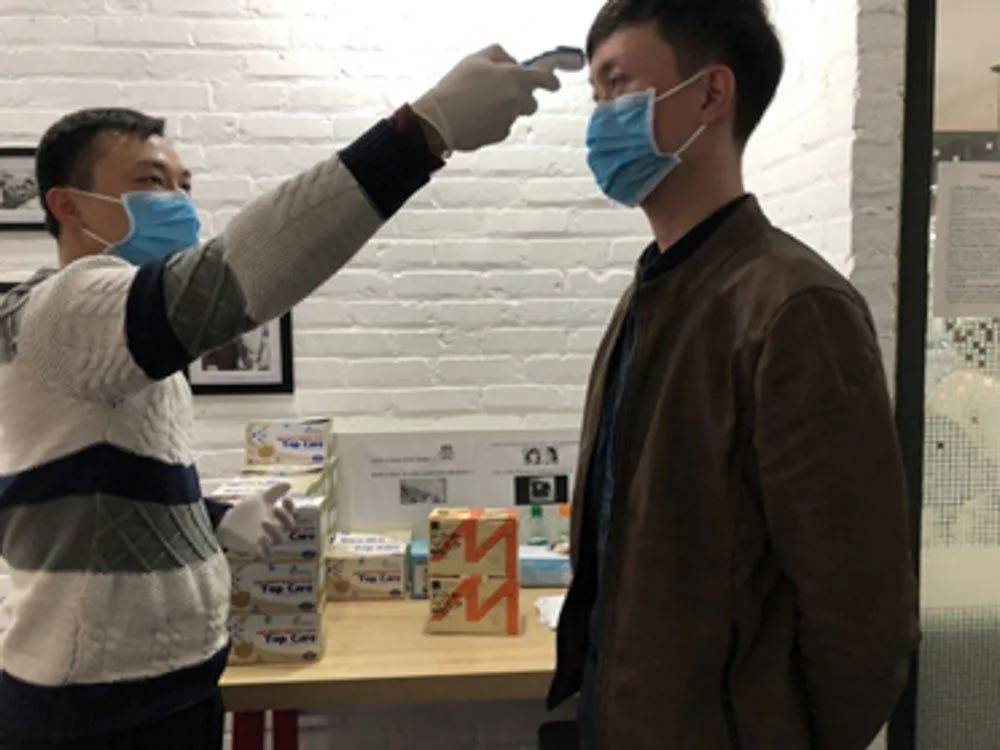 Measure body temperature