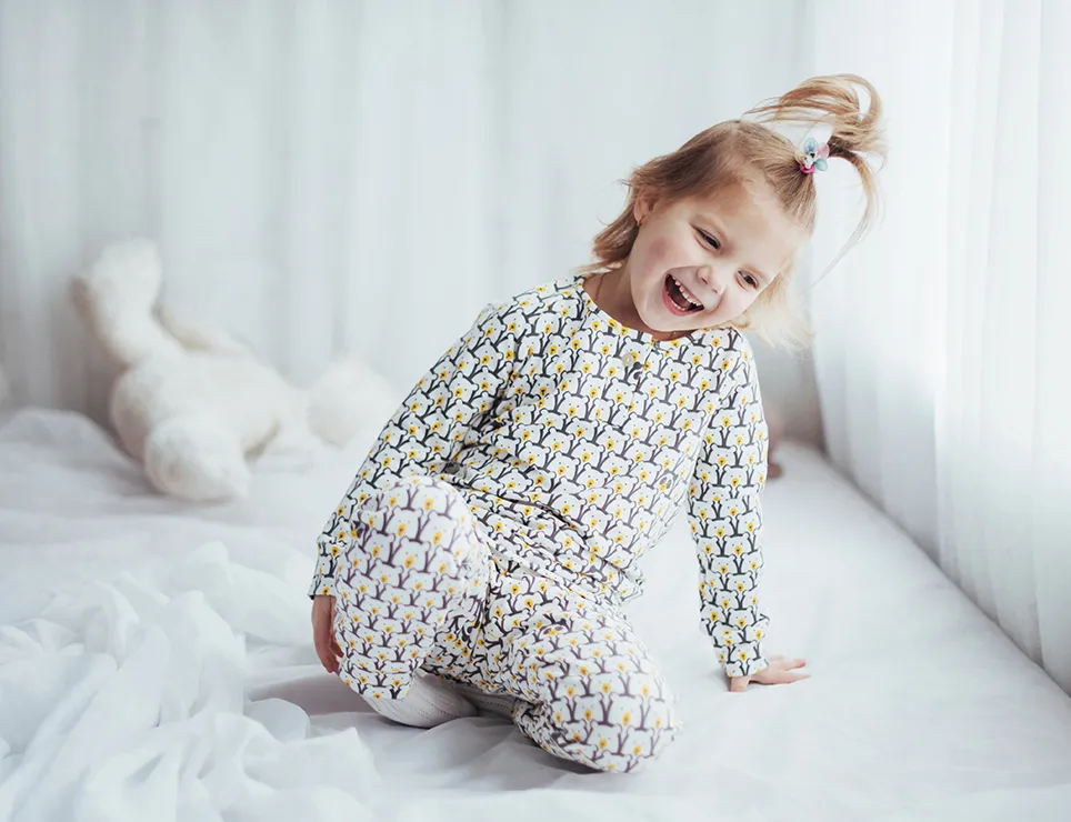 custom kids pajamas manufacturing comfortable children clothing for girls