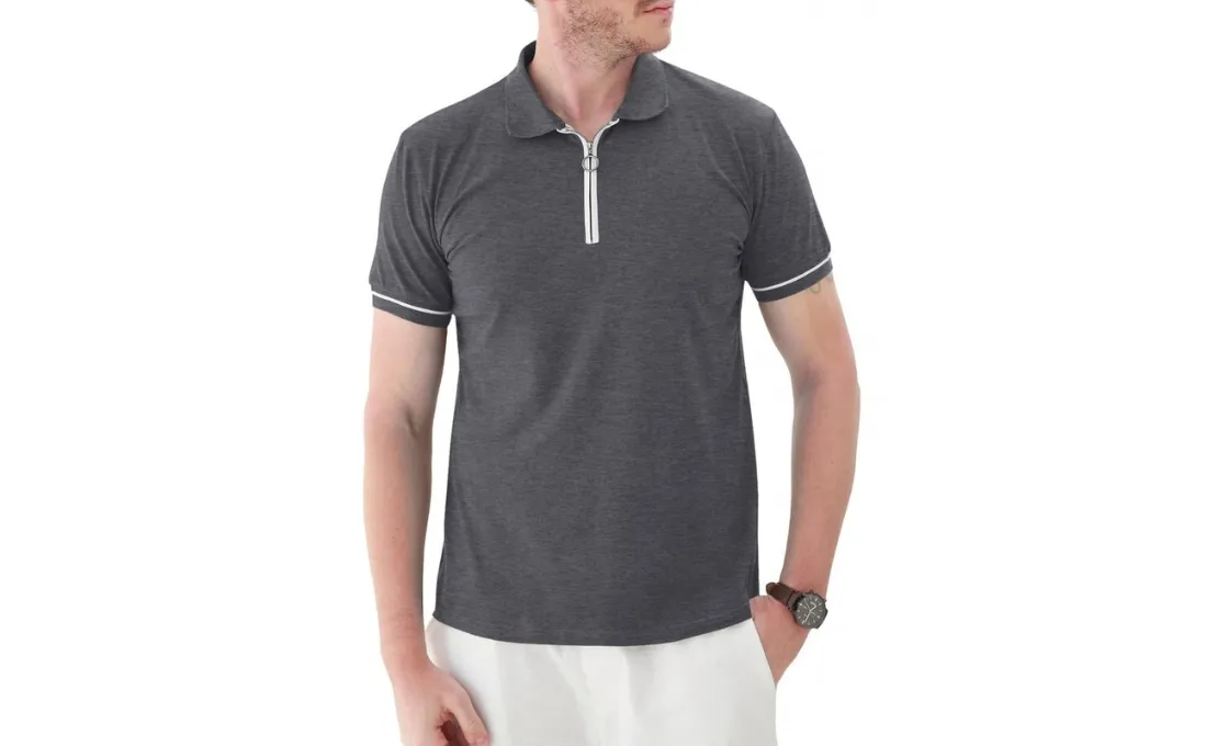 High-quality zipper polo shirts manufacturer