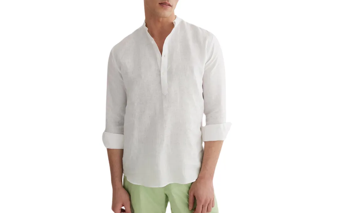 white Line Shirts Manufacturing