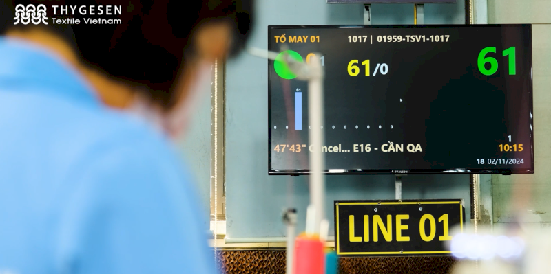 Thygesen applies 100% In-Line Inspection during the sewing process