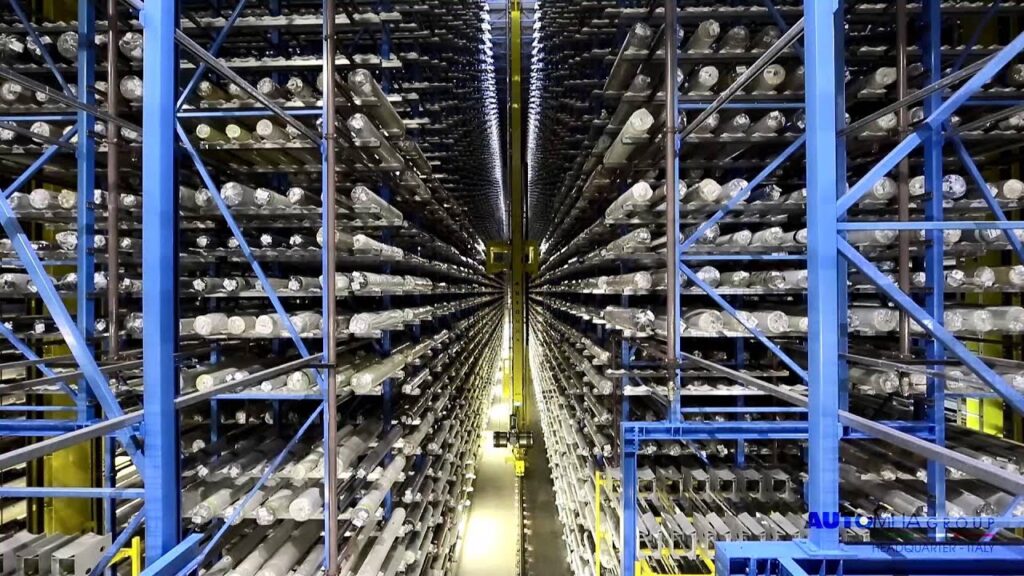 warehouse in garment industry to keep raw material