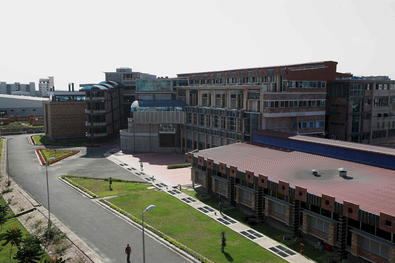 Square Fashions operates a large-scale wastewater treatment system, reuses water and steam, and applies energy-efficient solutions such as LED lighting and servo motors