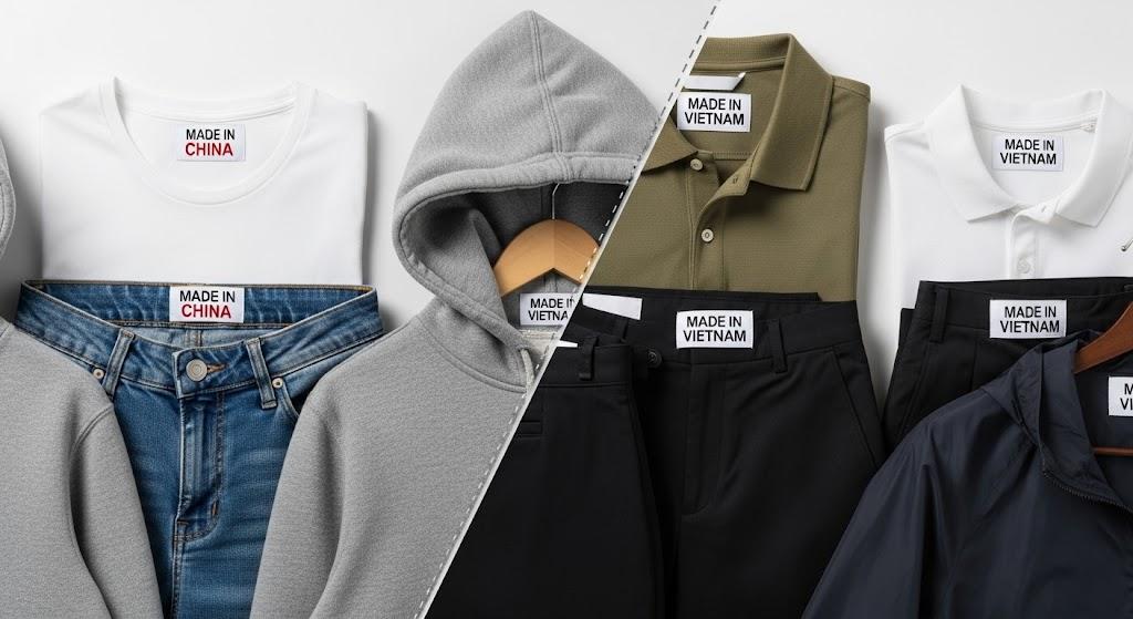 Comparing "Made in China" and "Made in Vietnam" textiles is complex, influenced by factors like cost, quality, supply chain, and consumer perception