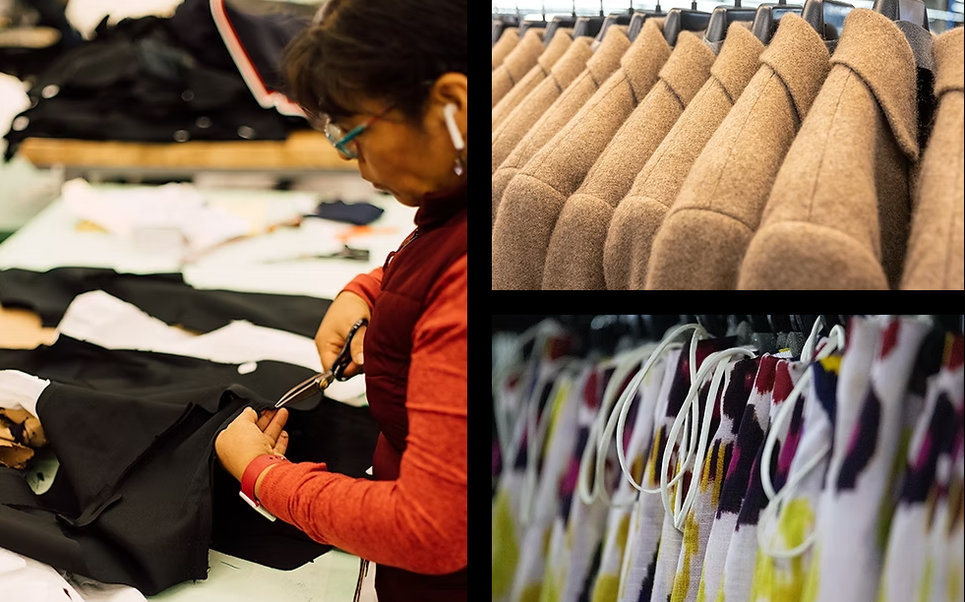 Ferrara Manufacturing brings 37 years of expertise in luxury tailoring, specializing in suits, trousers, coats, and jackets