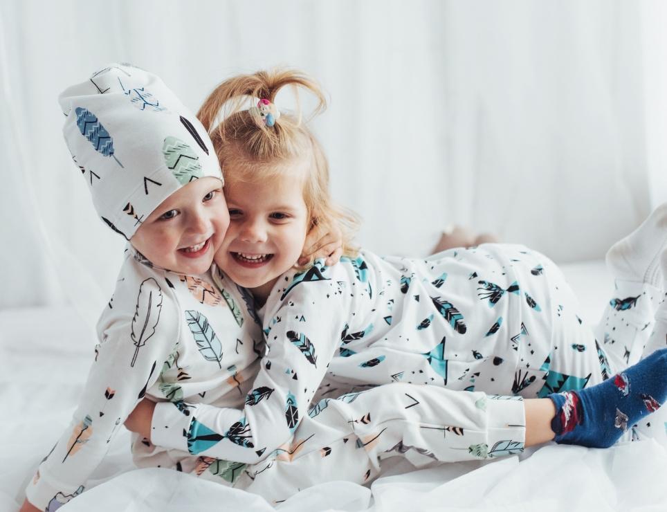 Viscose bamboo fabric is gentle, breathable, and hypoallergenic making it ideal for kidswear