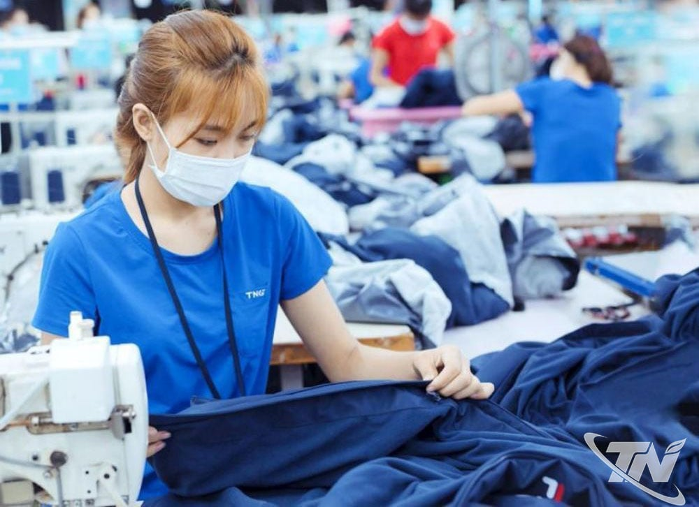 TNG, a leading Vietnamese garment manufacturer, uses advanced technology like European heat-pressing to streamline its T-shirt production