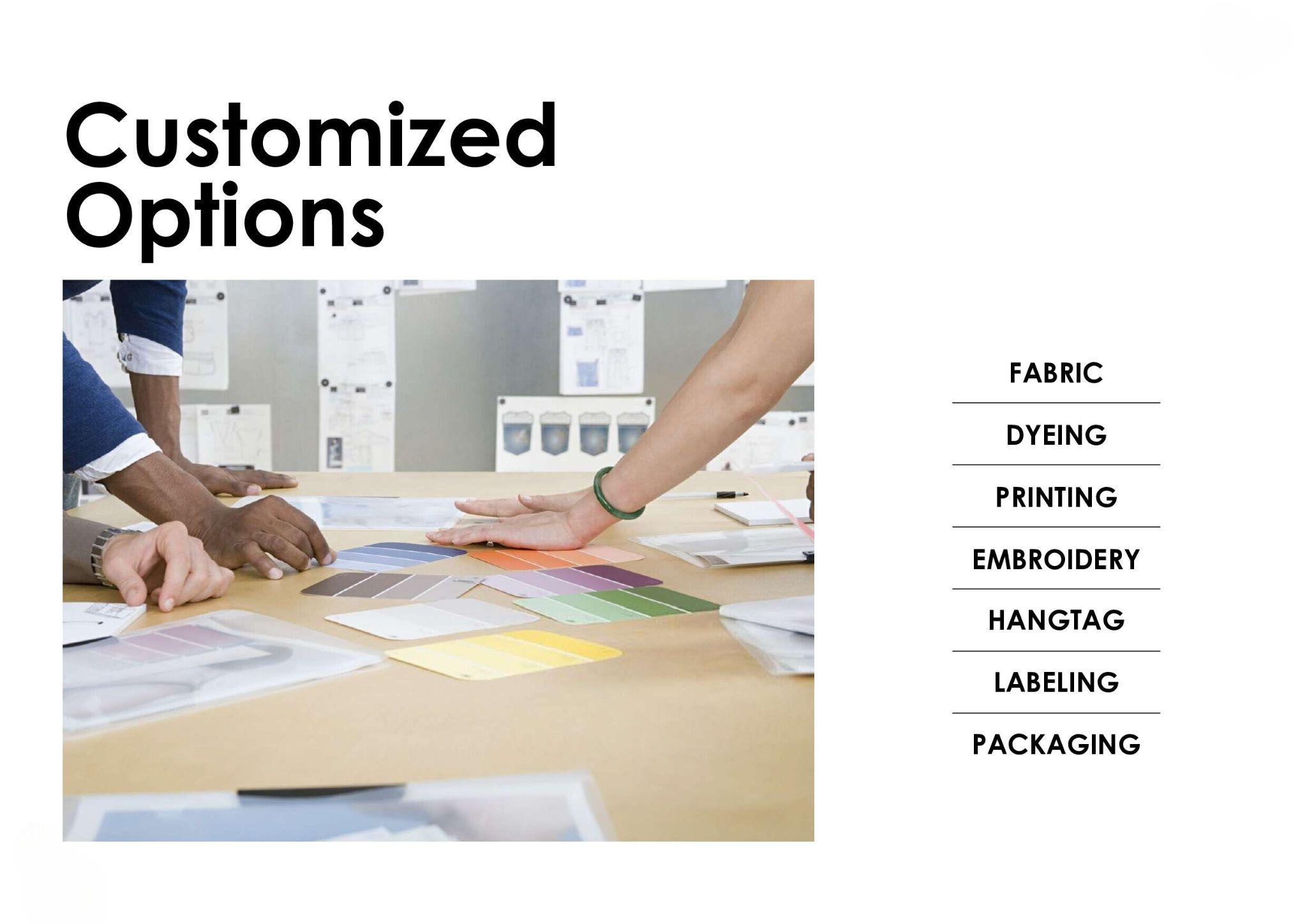 Thygesen Textile Vietnam specializes in OEM and FOB production