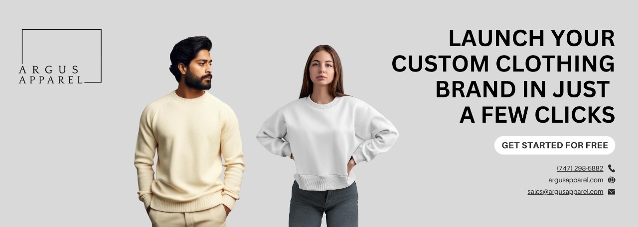 Argus Apparel is a custom private label clothing manufacturer