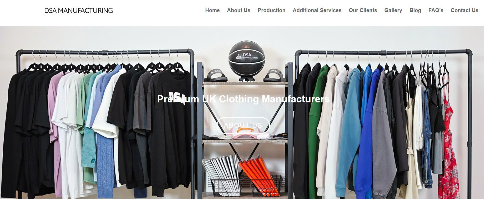 DSA UK clothing manufacturer