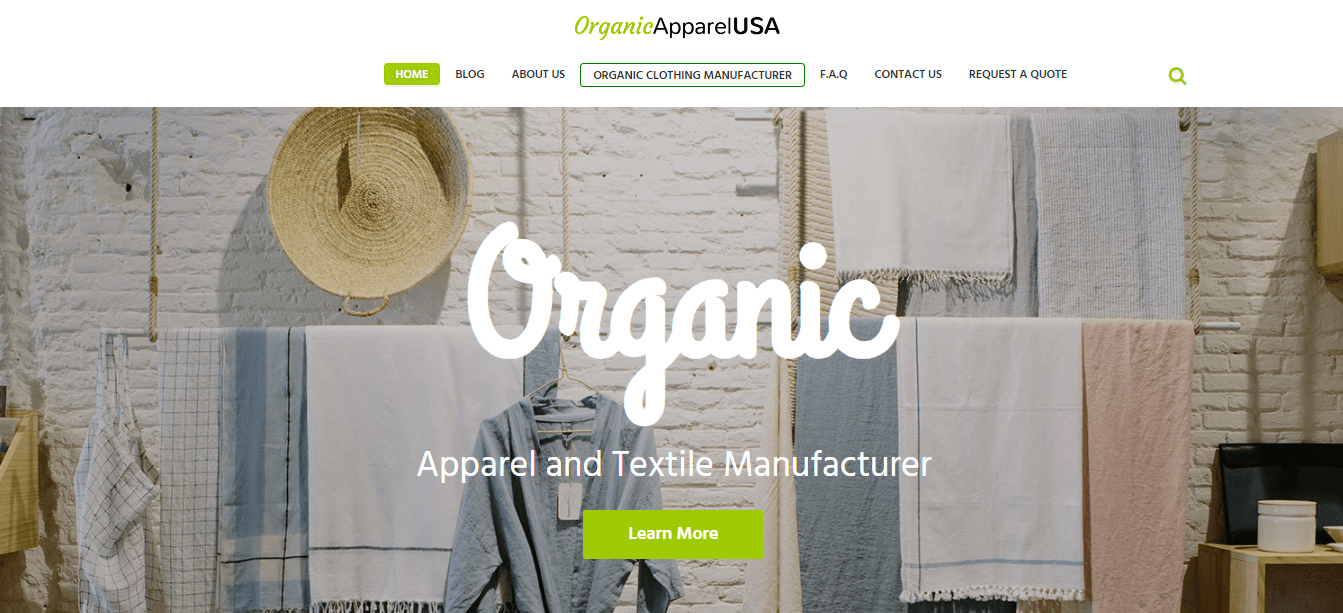 Organic Apparel USA LLC is a Miami-based pioneer in 100% organic and sustainable apparel manufacturing