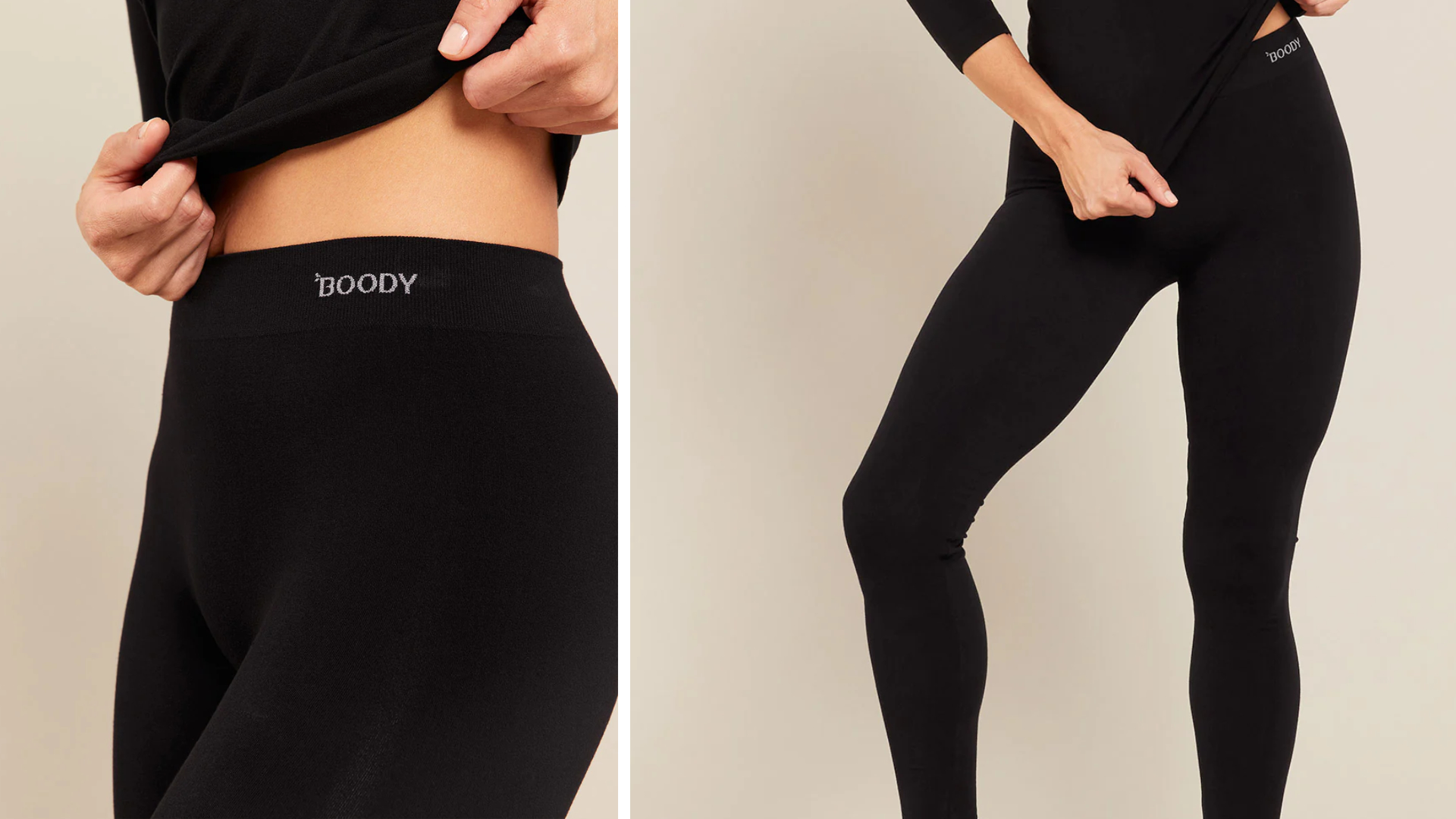 Bamboo and Tencel blends suit comfy lounge and everyday leggings