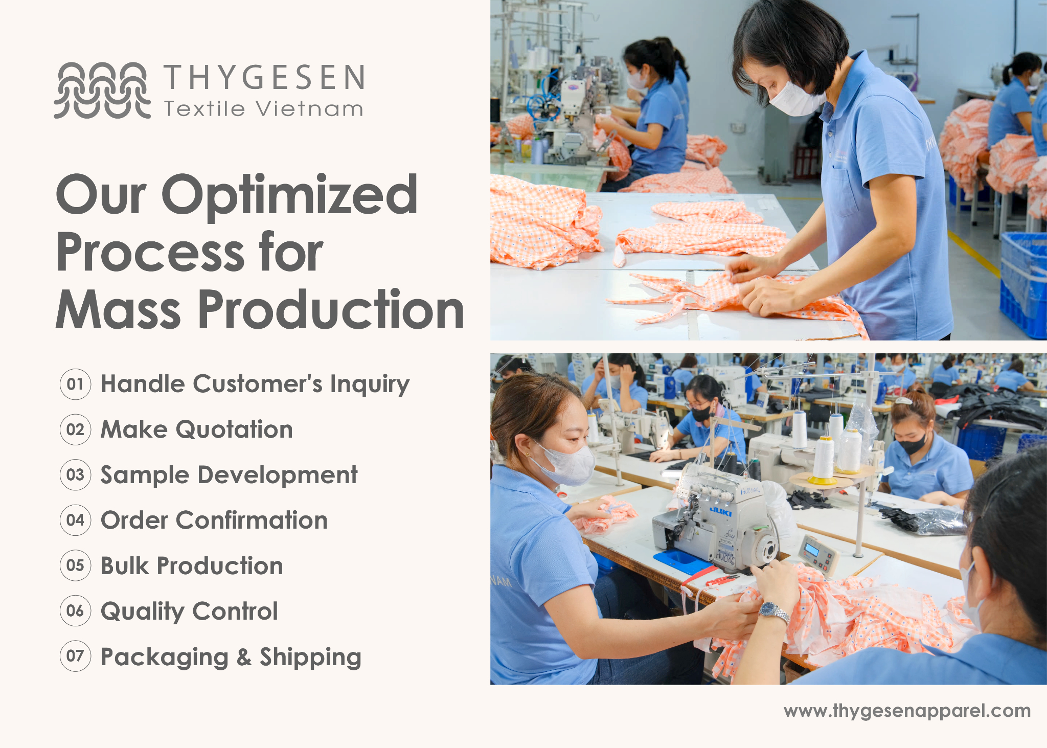 Thygesen Textile Vietnam makes ethical apparel for global markets