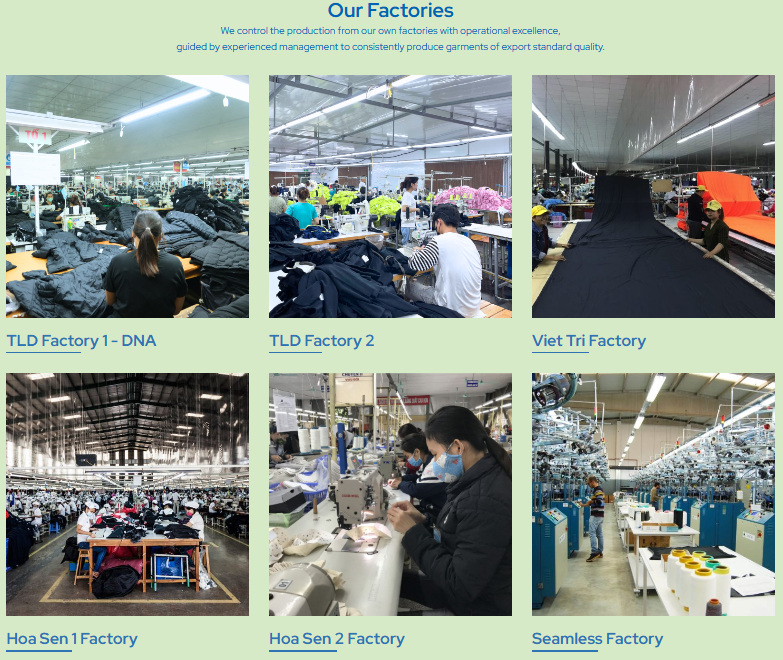 TLD Apparel is a manufacturer offering scalable services