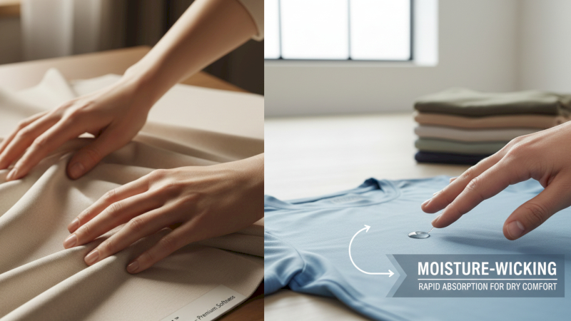 Lyocell fabric is known for its soft, smooth feel