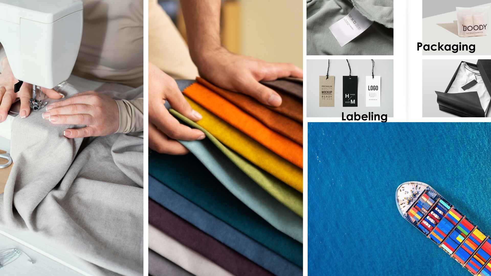 fabric sewing custom apparel manufacturing