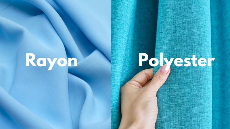 Rayon polyester blends balance comfort