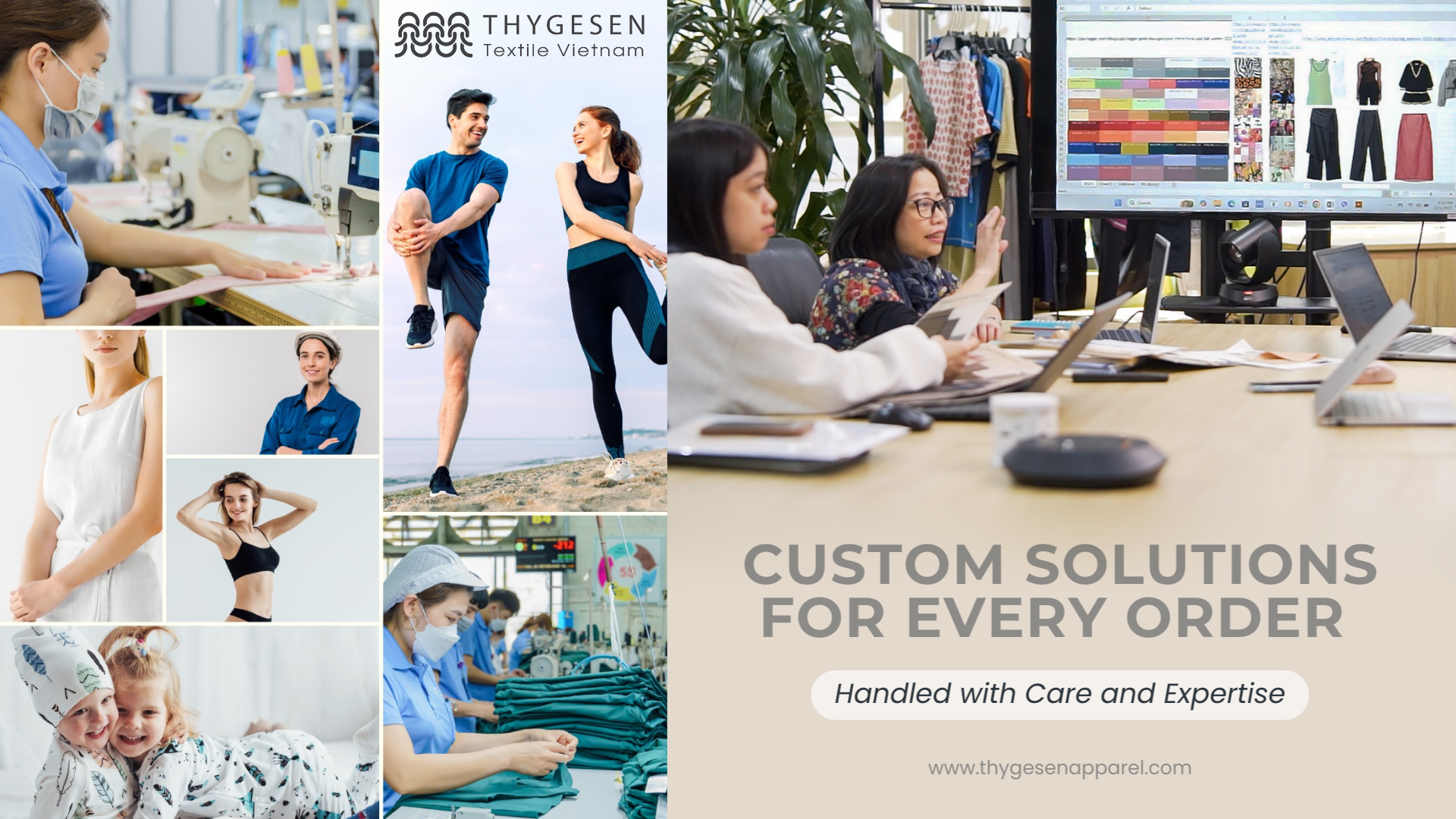 clothing manufacturer producing various of products