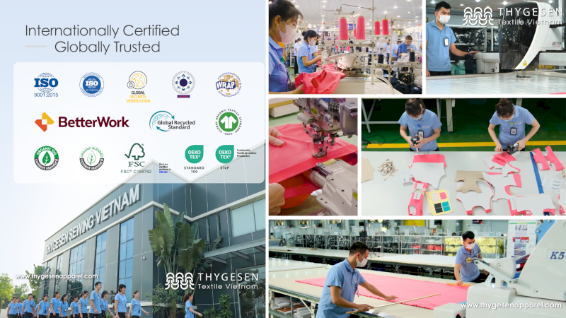 ThygesenVietnam manufactures ethical apparel