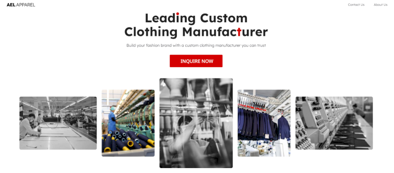 AEL Apparel, based in Shenzhen, is a global custom clothing manufacturer.