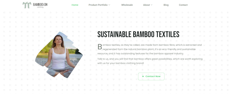 Bamboo-ON offers flexible bamboo clothing manufacturing with custom options