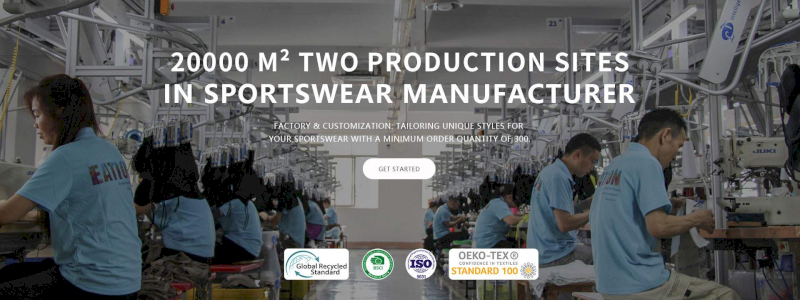 Eation Wear, founded in 2014, is based in Dongguan garment hub