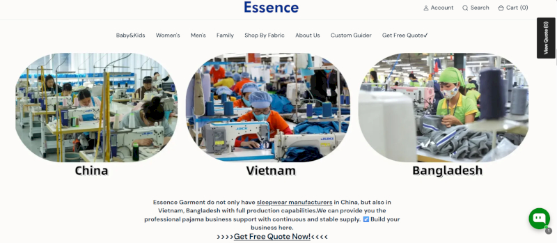 Essence serves 100+ long-term business customers worldwide
