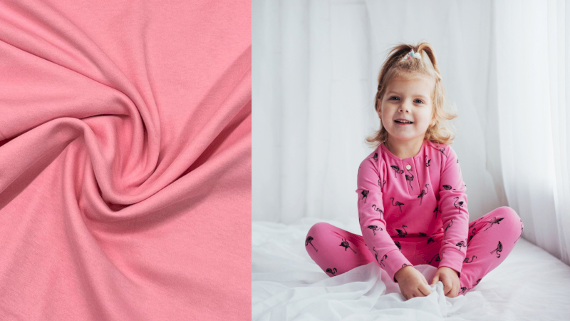 Organic cotton is soft, breathable, and ideal for kidswear