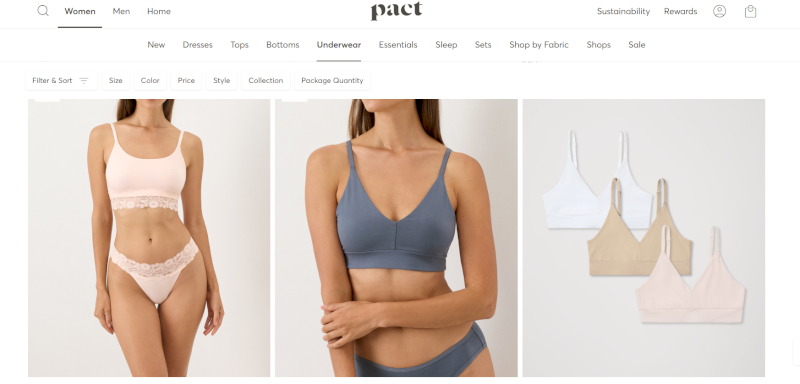 WearPact is an ethical fashion brand focused on organic materials, fair labor, and sustainability