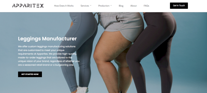 Apparitex is a USA-based private label leggings manufacturer with low minimums
