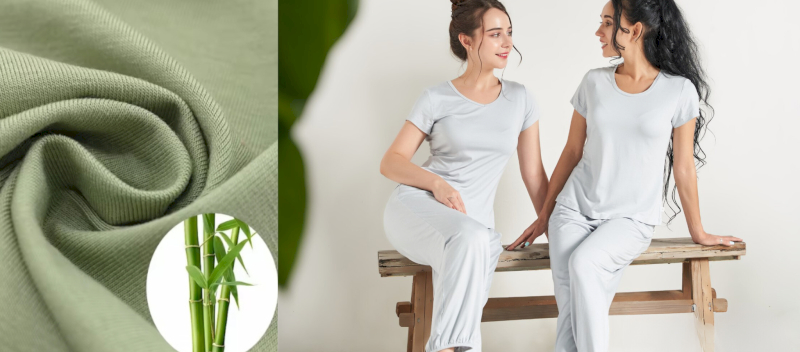 Bamboo is popular for pajamas: soft, breathable, moisture-wicking