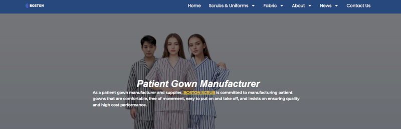 BOSTON Scrub upholds strict QC with TRSA, WRAP, and CE certifications.