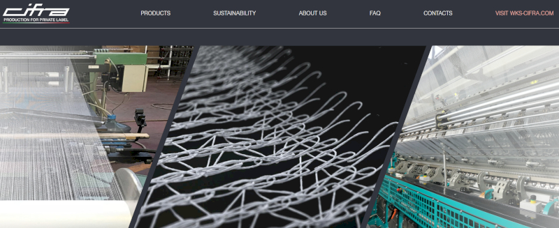 CIFRA holds STEP, GRS, and A2A certifications for ethical, sustainable manufacturing