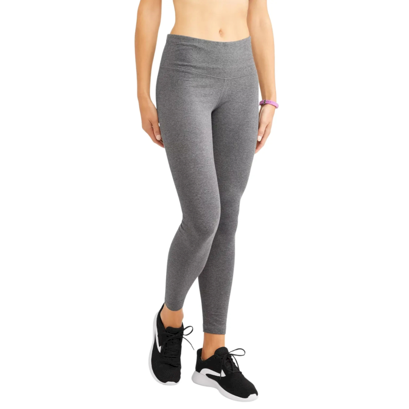 Cotton provides breathability and comfort for low-impact and lifestyle activewear.