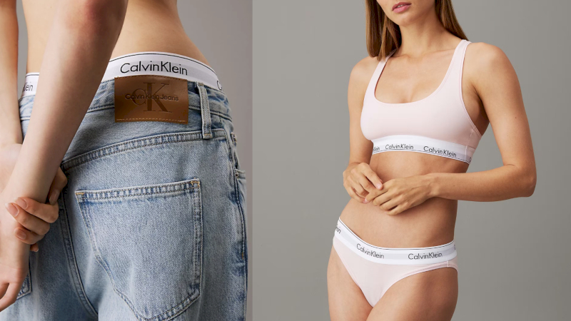 Calvin Klein is known for underwear, denim, and stylish, well-crafted apparel