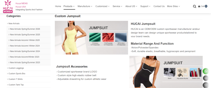 Hucai’s MOQ starts at about 100–200 pieces per design.