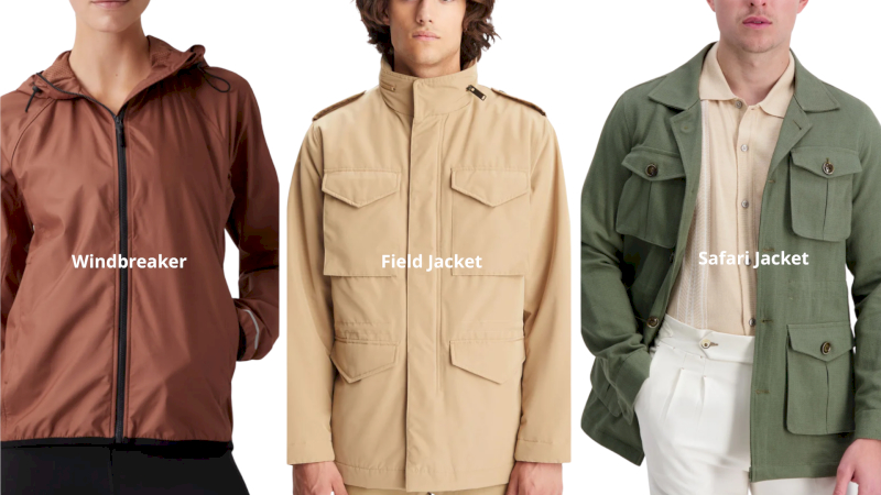Jackets are designed not only for style but also to respond to different weather conditions