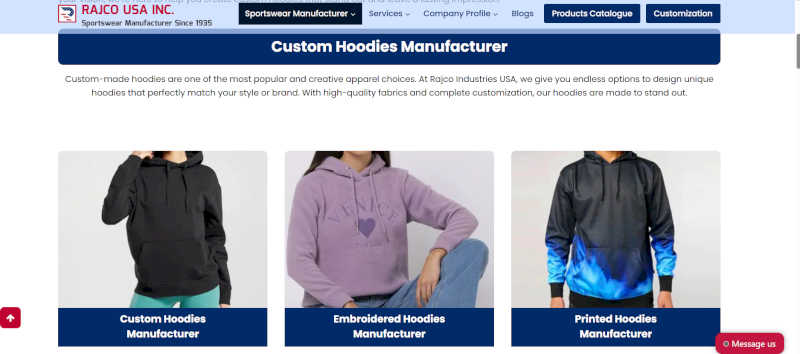 Rajco USA: decades serving brands and teams worldwide