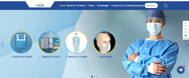 SunsMed delivers trusted, standards-compliant disposable medical apparel.