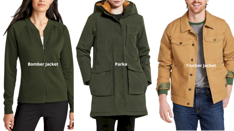 The style and intended purpose of a jacket play a major role in its design and appeal