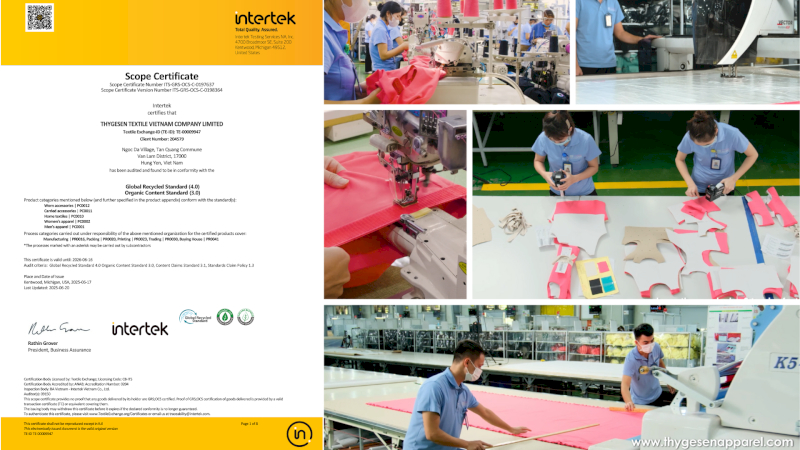 Thygesen is a Vietnam manufacturer offering full-package apparel services.