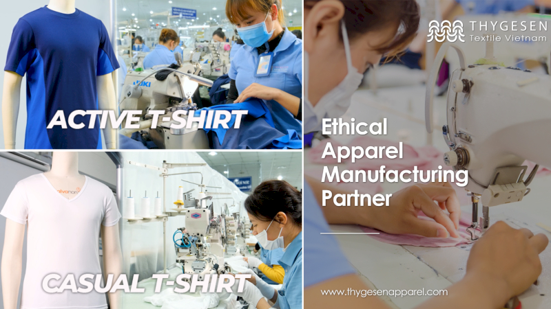 Thygesen excels in T-shirt production for activewear and casual fashion