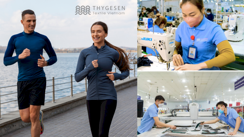 Thygesen Textile Vietnam is a trusted partner for global activewear brands.