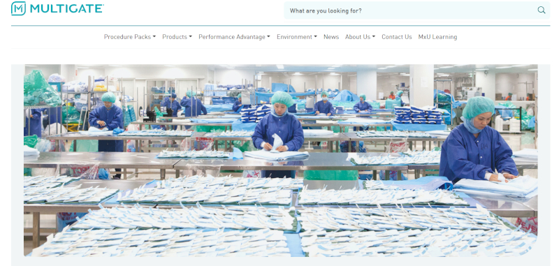 Multigate delivers reliable medical apparel with global sourcing.