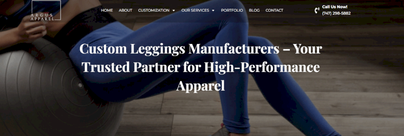 Based in California, Argus Apparel serves global clients with quality and personalized production
