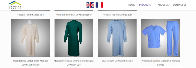 Zephyr Textile offers OEM/ODM with durable, washable finishes.