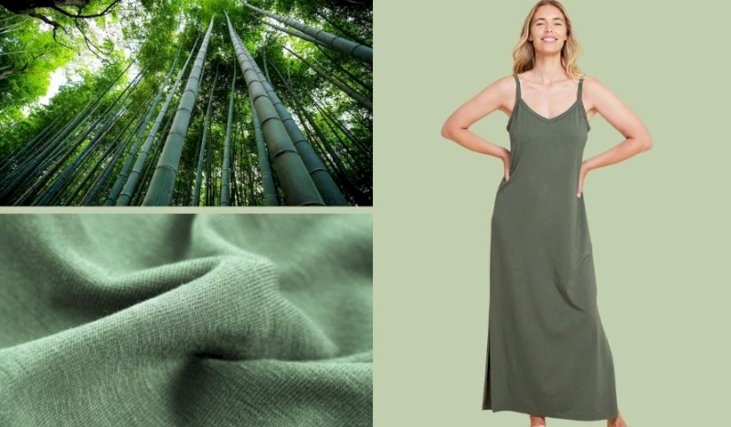 Bamboo viscose is soft, smooth, breathable bamboo fiber