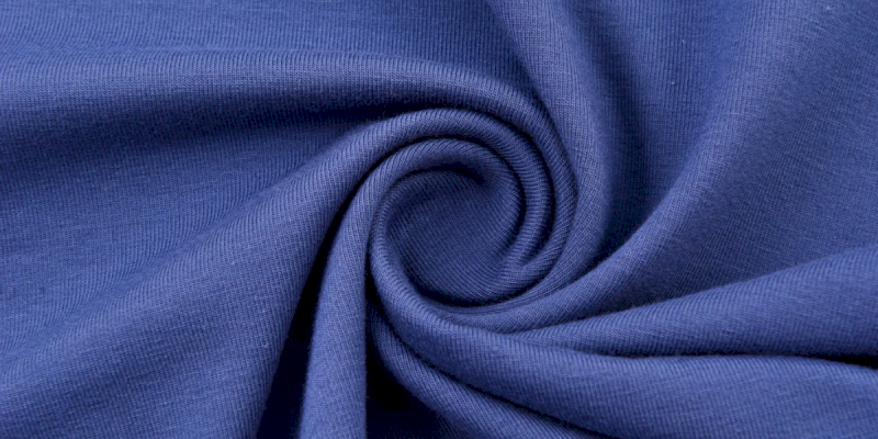 Cotton-spandex blends offer soft, breathable stretch for kids