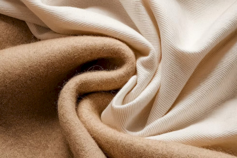 Cotton/Merino blend offers soft, breathable insulation